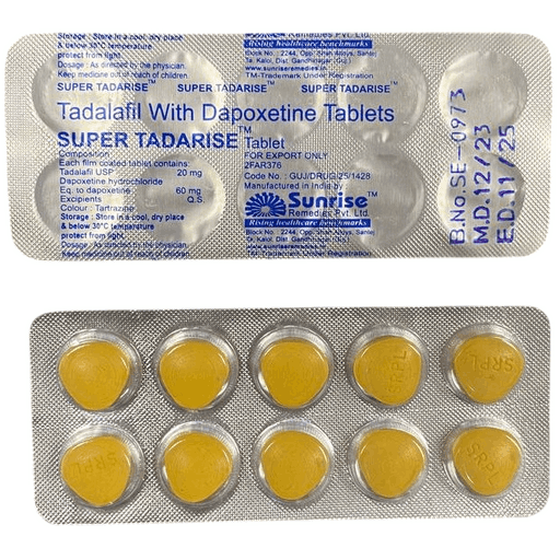 Супер Сиалис Super Tadarise 80 mg