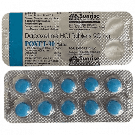 Дапоксетин Poxet 90mg